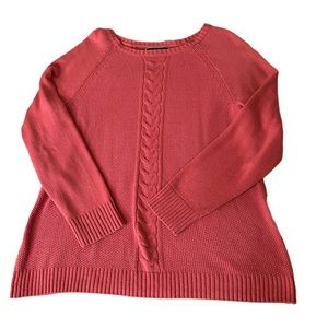 Pink Karen Scott Knit Sweater